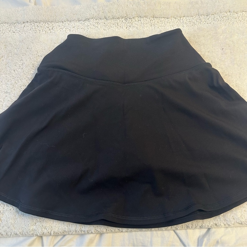SALE⬇️ Aerie AE Offline Real Me Crossover Black Tennis Skirt Skort Small - Picture 9 of 10